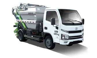 Camion della spazzatura autocaricante/scarico della nuova energia