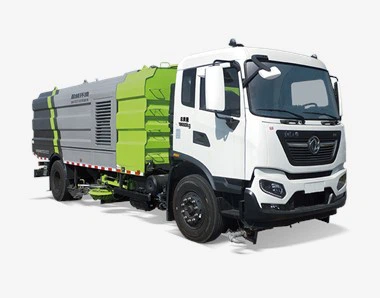 Camion spazzatrice aspirante