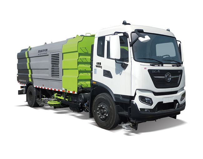 Camion spazzatrice aspirante